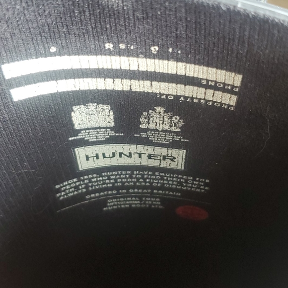 HUNTER rain boots - Picture 2 of 2